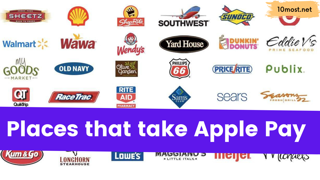 Places That Take Apple Pay-The Complete List